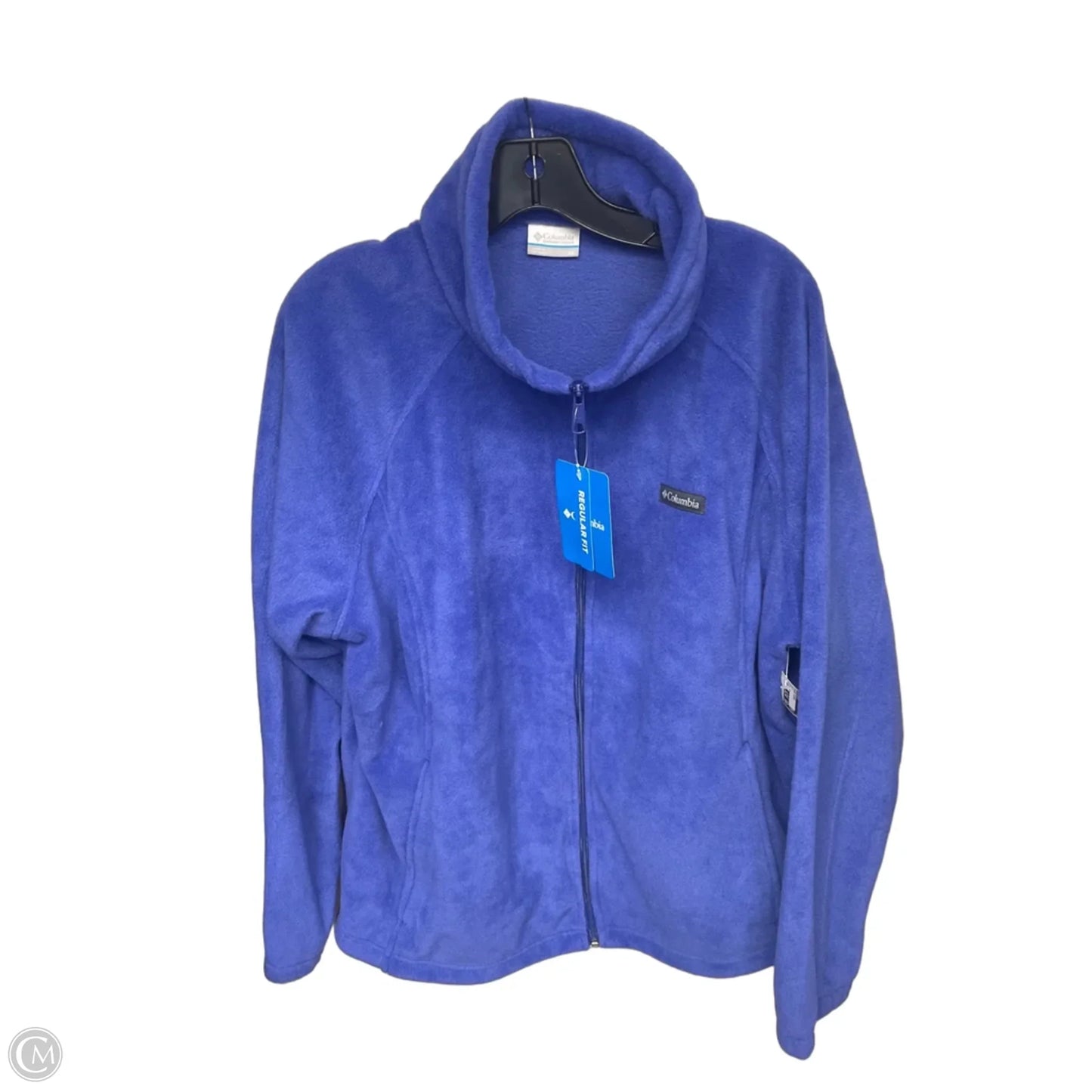 Jacket Fleece By Columbia In Blue, Size: 3x
