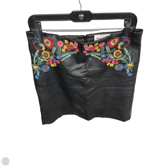 Skirt Midi By For The Republic In Black & Red, Size: 8