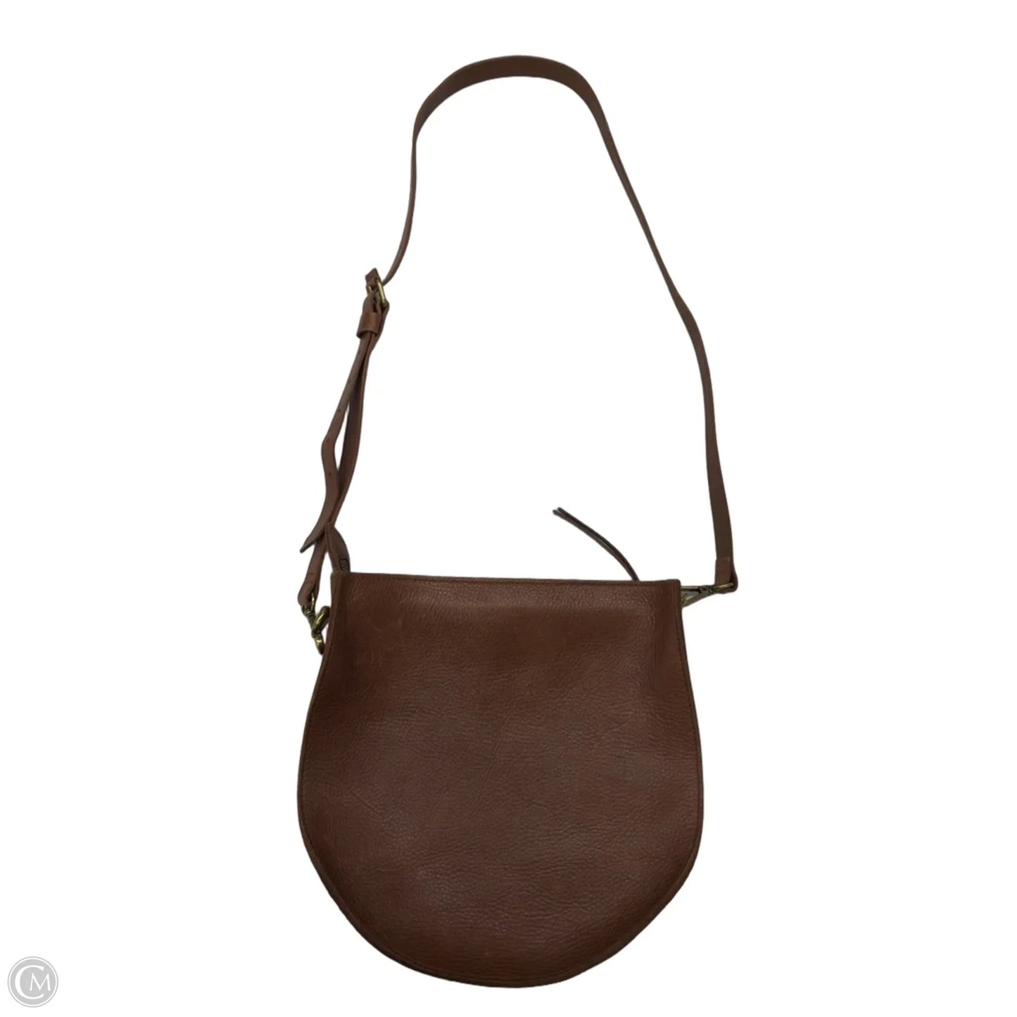 Crossbody Leather By Madewell, Size: Medium