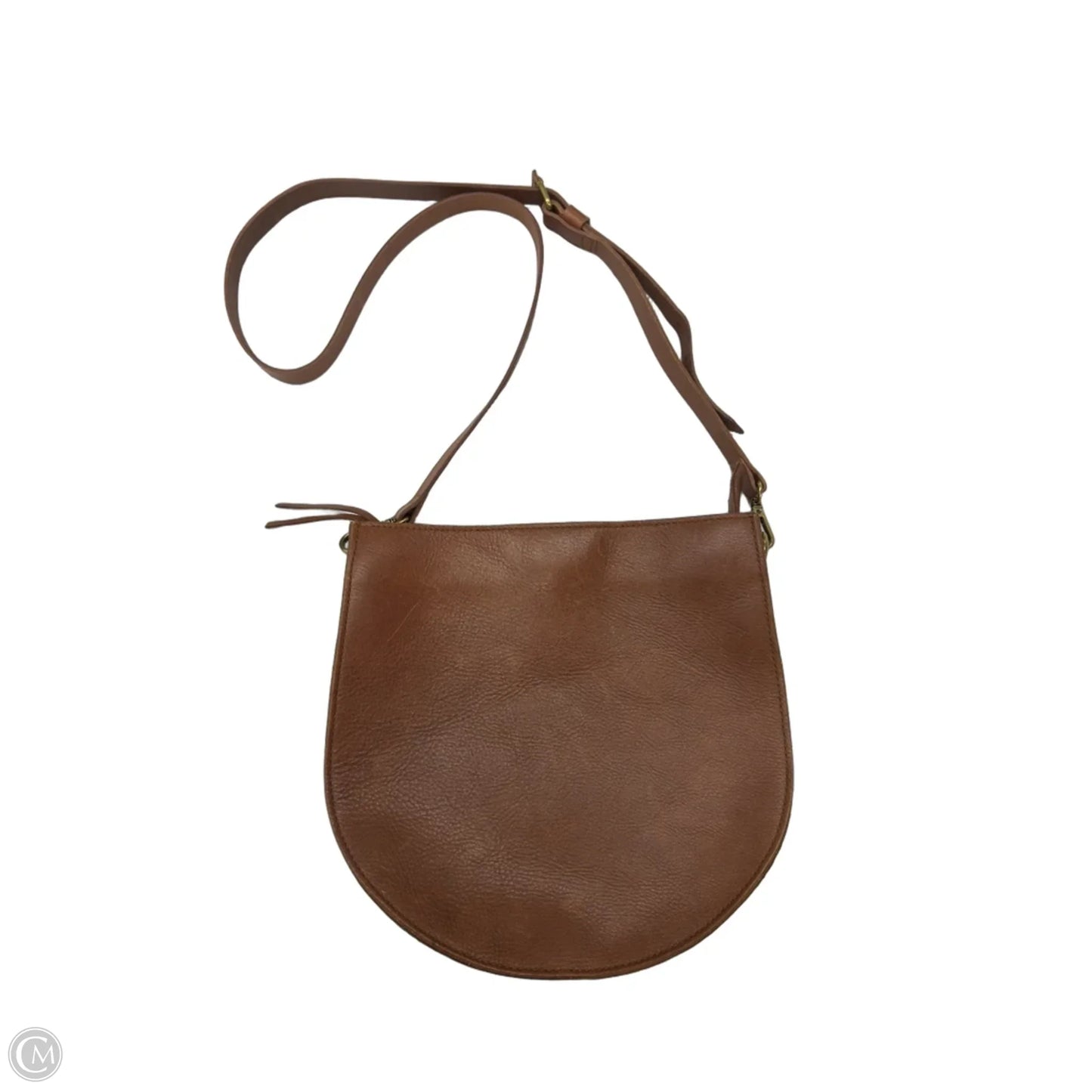 Crossbody Leather By Madewell, Size: Medium