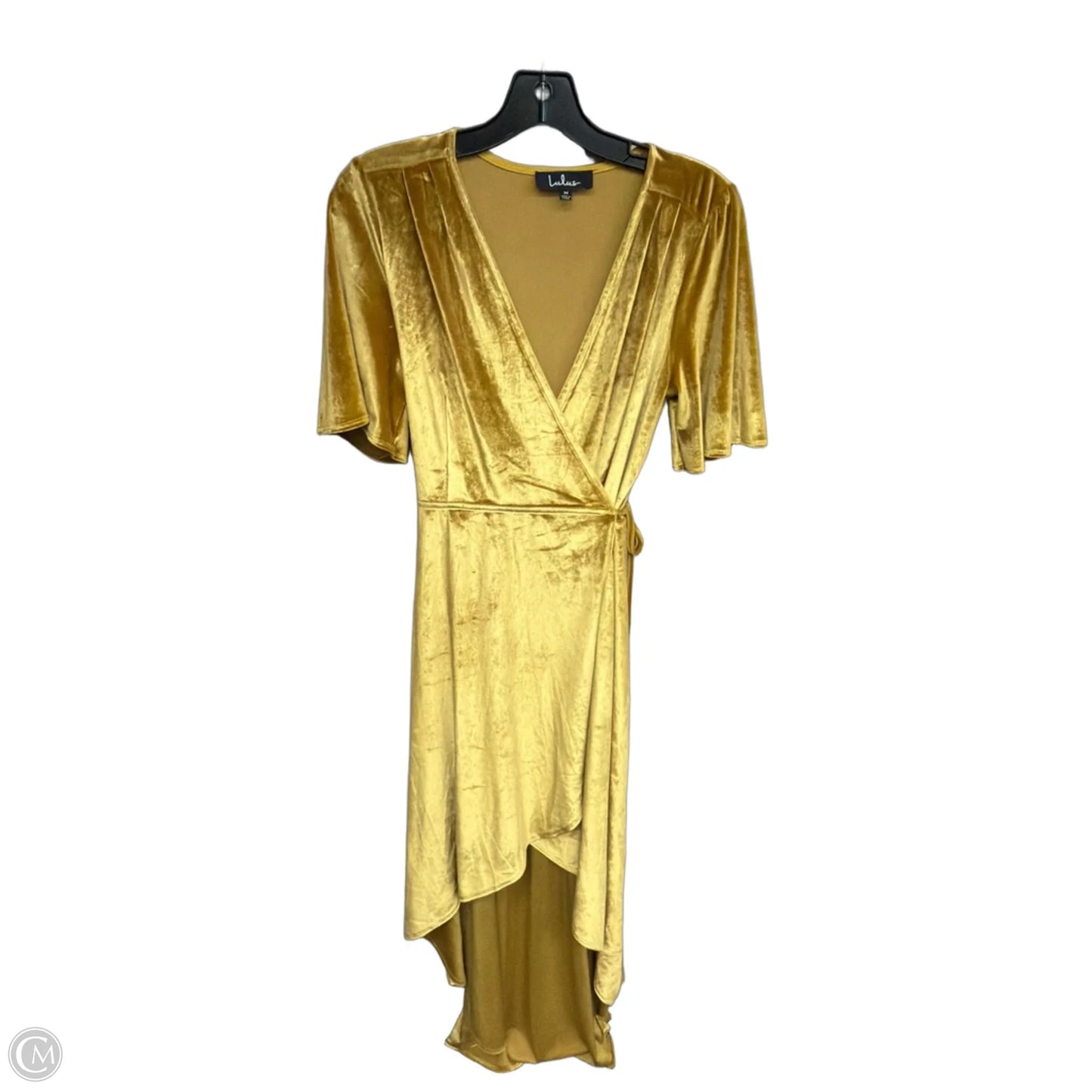 Dress Casual Midi By Lulus In Gold, Size: M