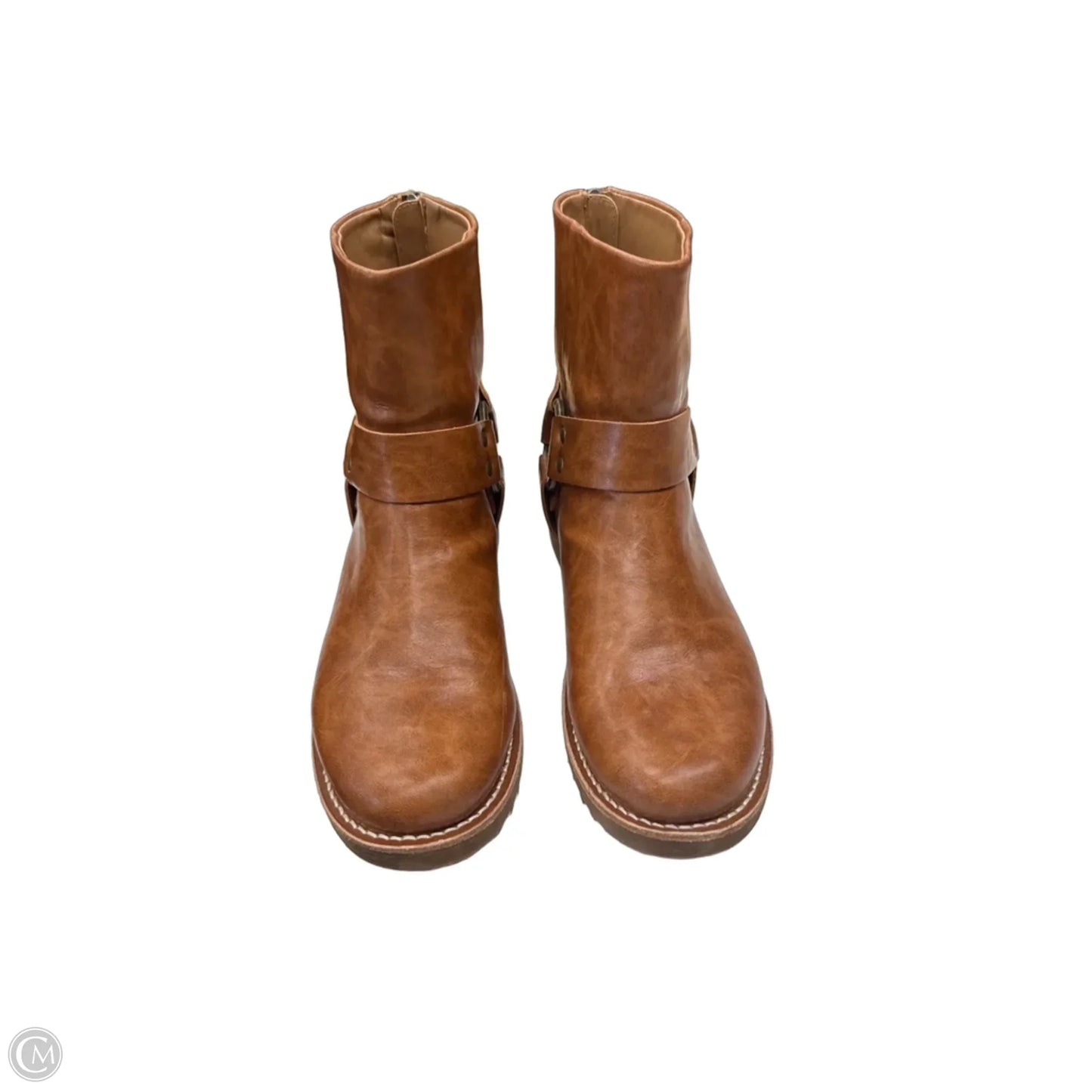Boots Designer By Frye In Brown, Size: 8