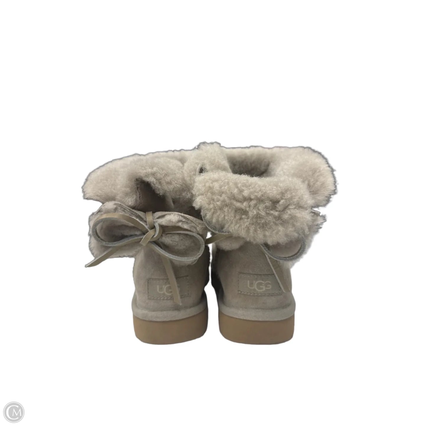 Boots Designer By Ugg In Grey, Size: 6