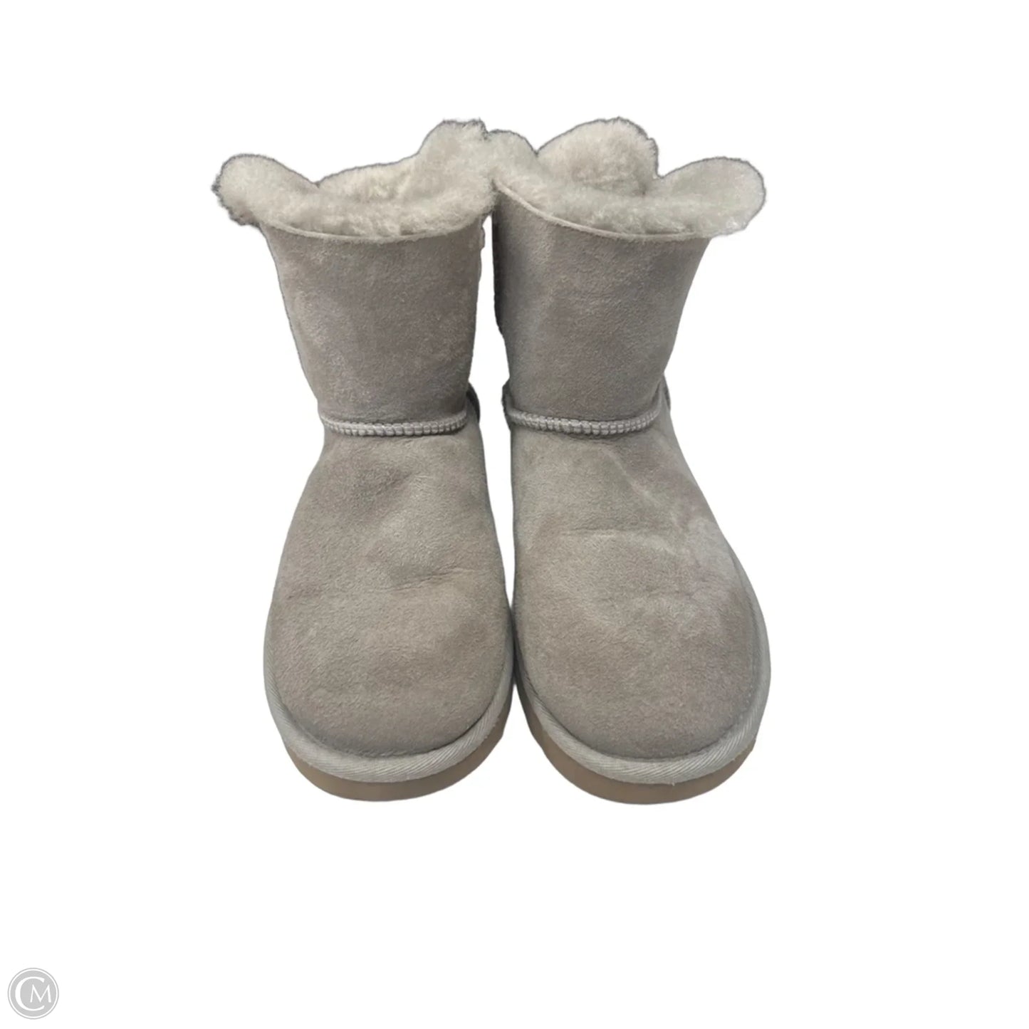 Boots Designer By Ugg In Grey, Size: 6