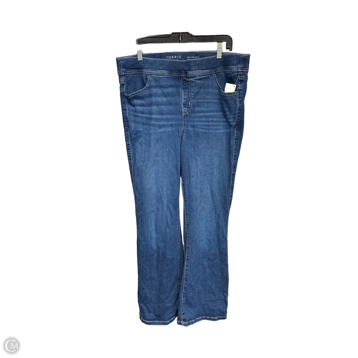 Jeans Boot Cut By Torrid In Blue Denim, Size: 1x
