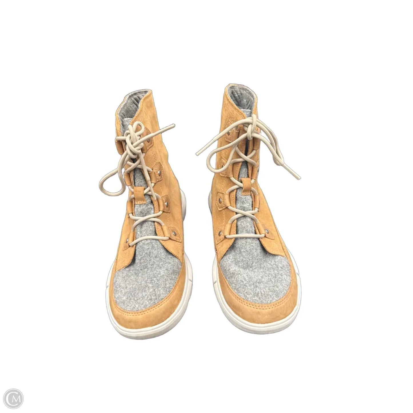 Boots Snow By Sorel In Brown & Grey, Size: 10