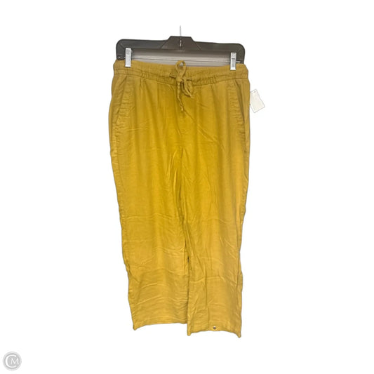 Pants Wide Leg By Old Navy In Yellow, Size: S
