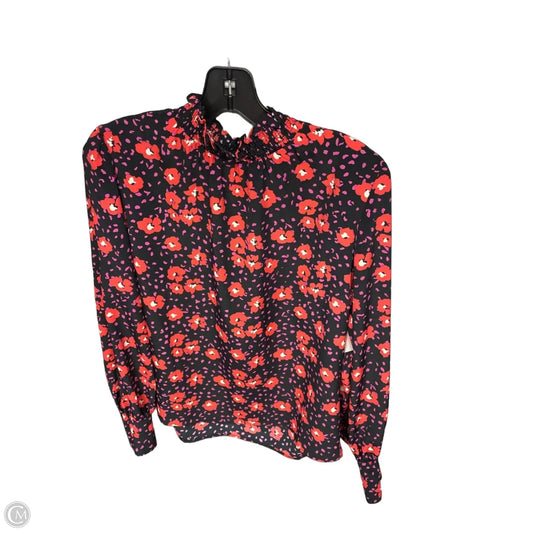 Top Long Sleeve By Sanctuary In Orange & Purple, Size: M