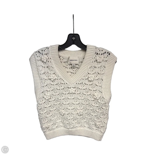 Sweater By Industry In Ivory, Size: L
