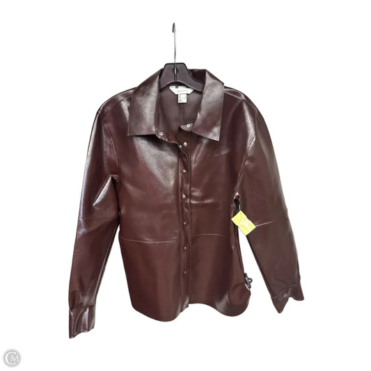 Jacket Other By H&m In Brown, Size: L
