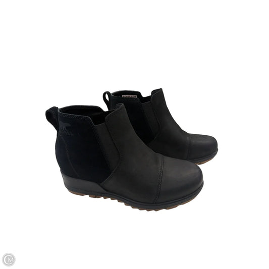 Boots Ankle Heels By Sorel In Black, Size: 7