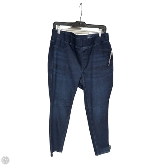 Jeans Jeggings By Talbots In Blue Denim, Size: 14p