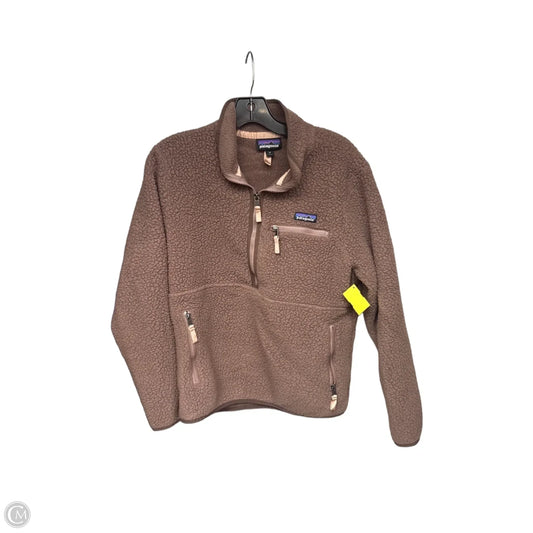Jacket Fleece By Patagonia In Purple, Size: M