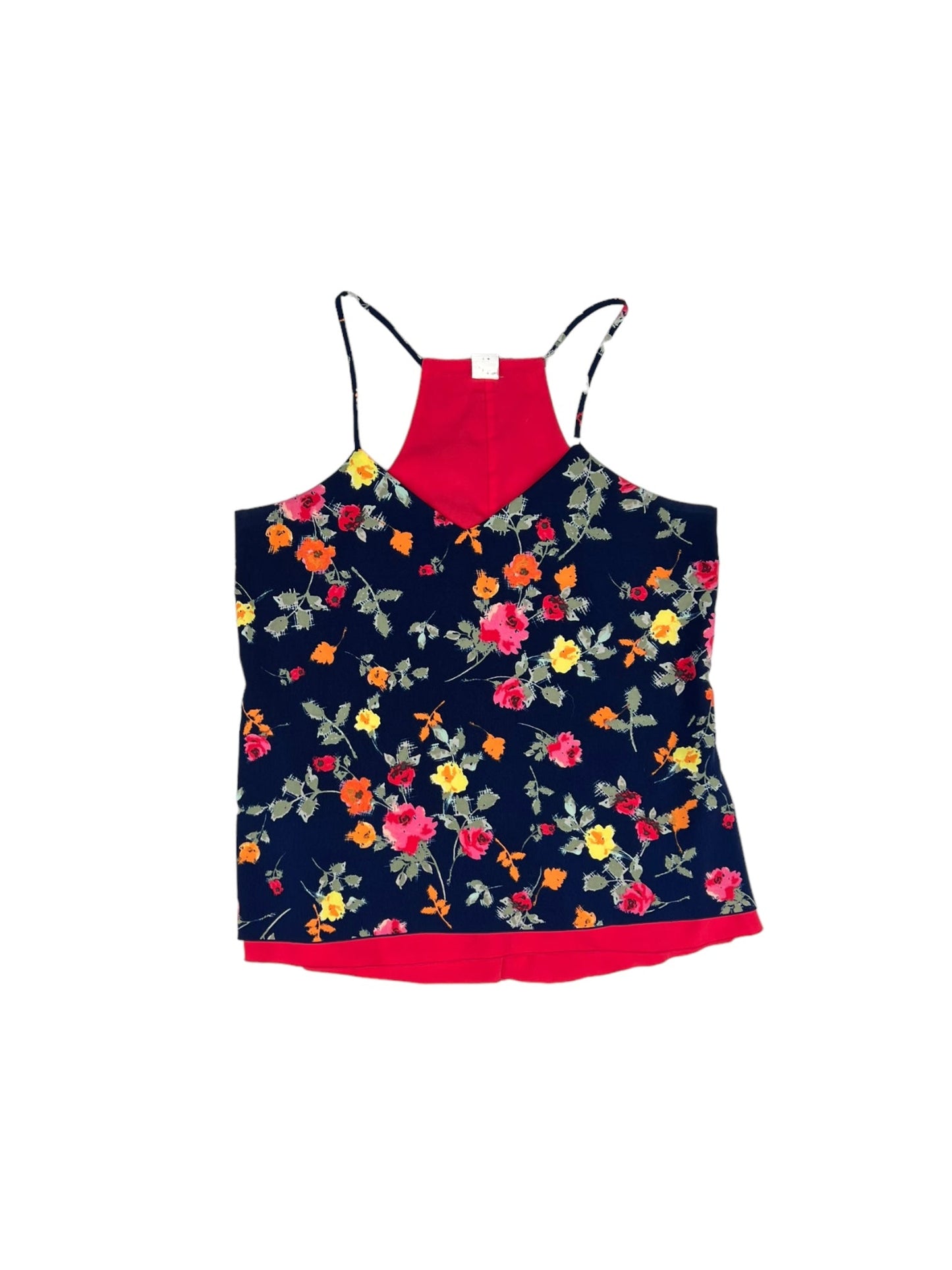 Floral Print Top Sleeveless Candies, Size M