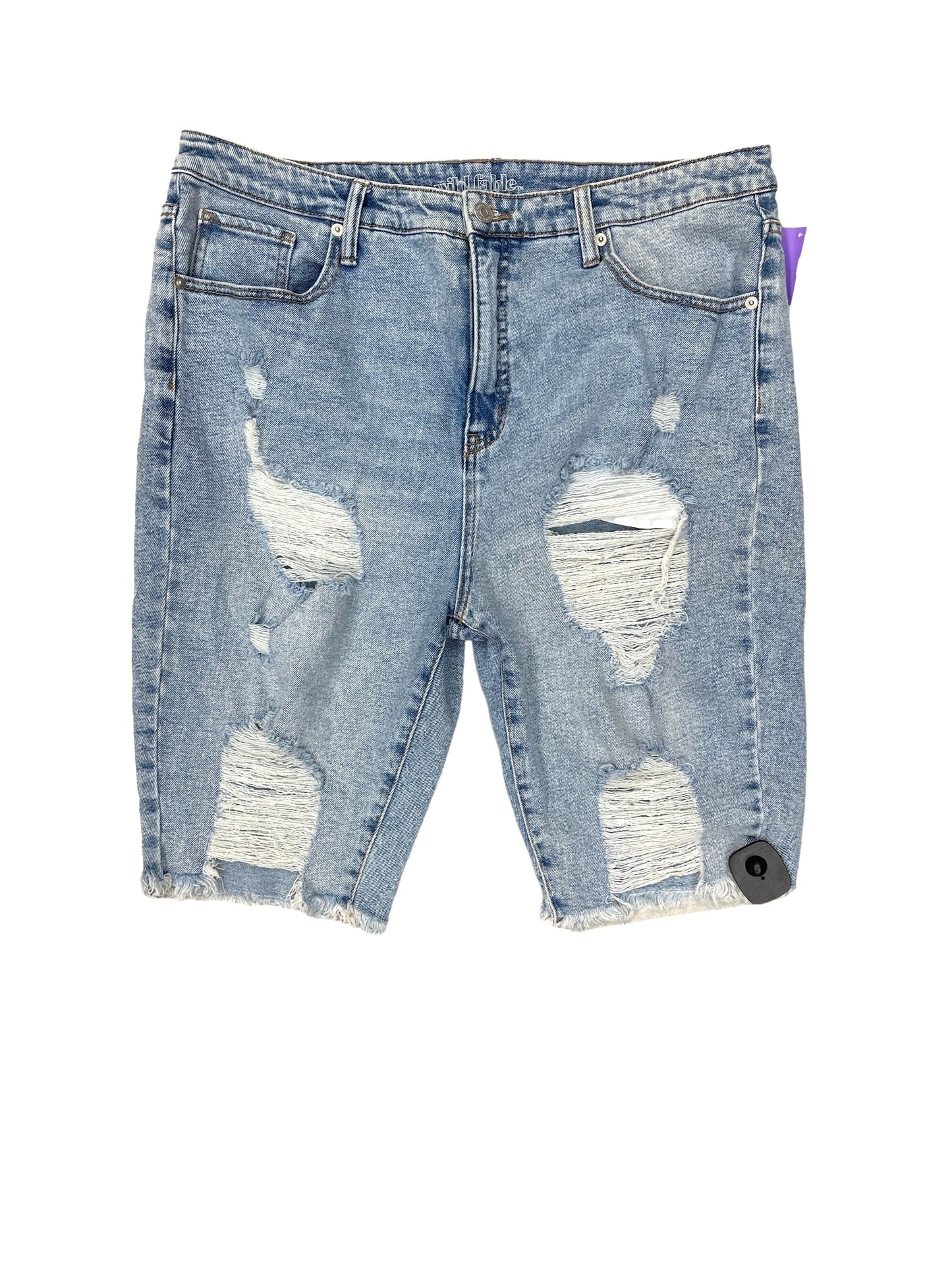 Blue Denim Shorts Wild Fable, Size 18