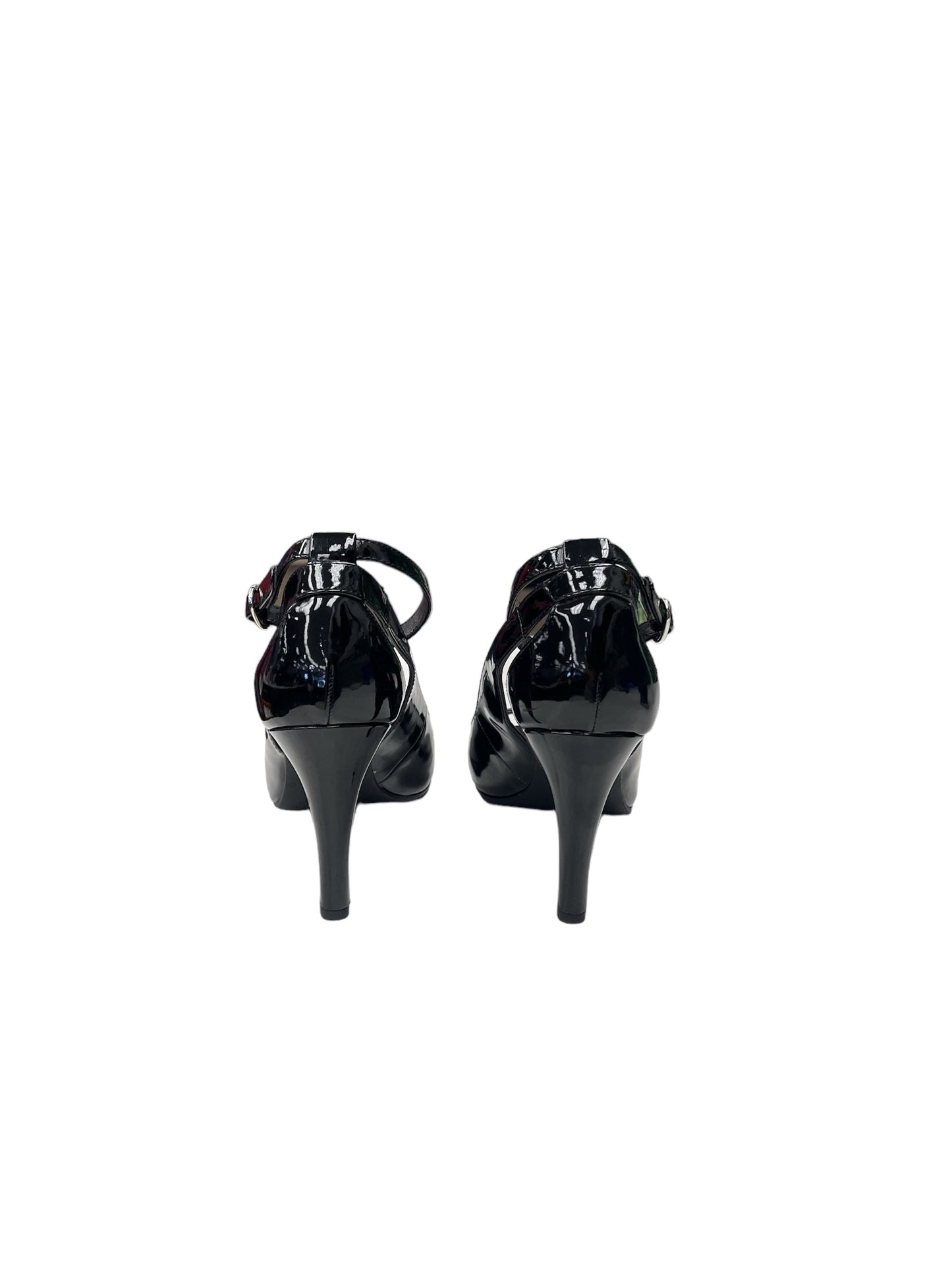 Black Shoes Heels Stiletto Franco Sarto, Size 7.5