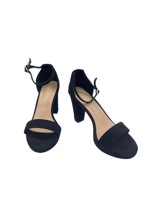Black Shoes Heels Block Clothes Mentor