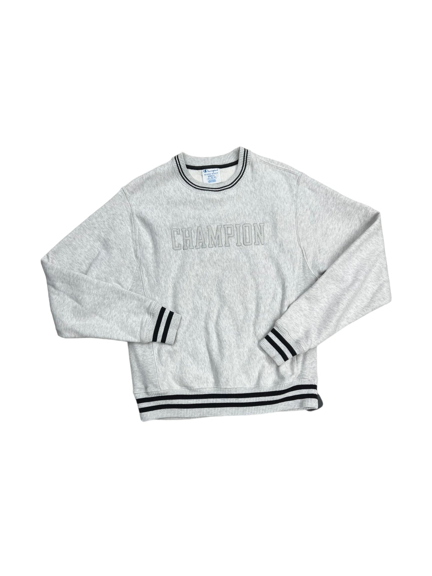 Grey Sweatshirt Crewneck Champion, Size S