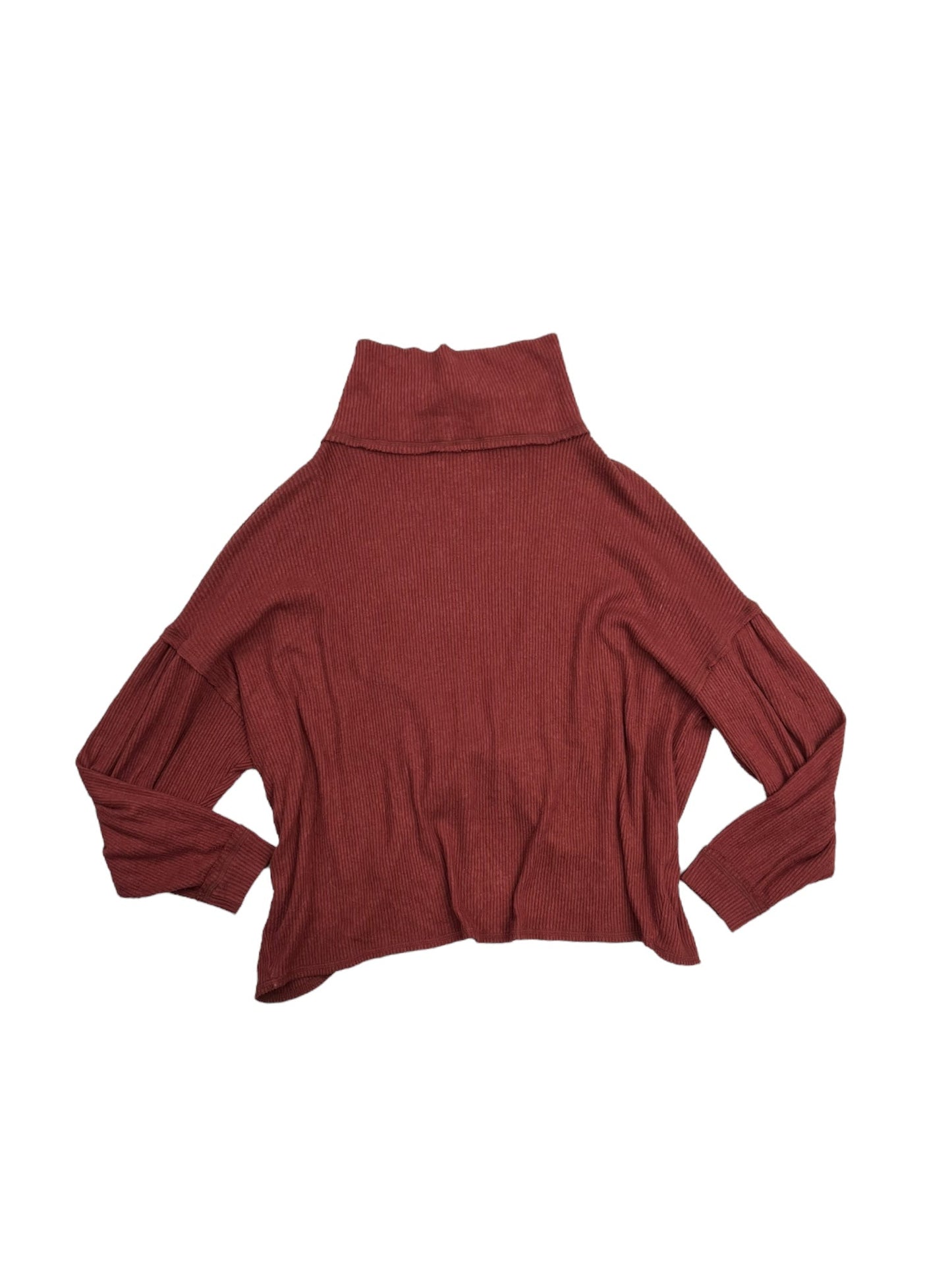 Red Top Long Sleeve Bke, Size S