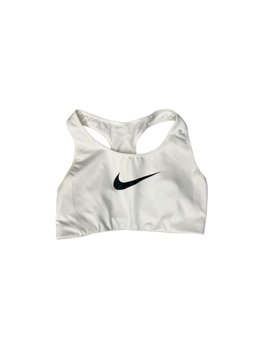 Athletic Bra By Nike Apparel In White, Size: M