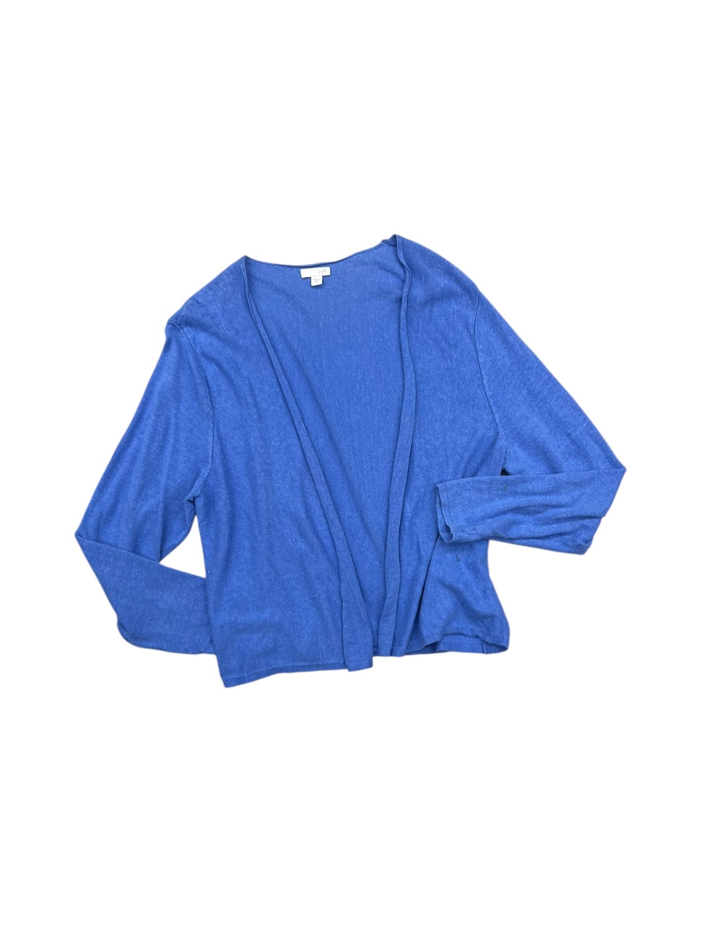 Cardigan By J. Jill In Blue, Size: Xl