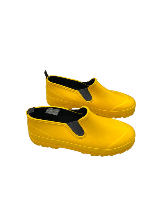 Shoes Athletic By Clothes Mentor In Yellow, Size: 8