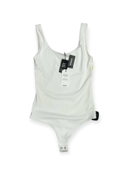 Bodysuit By Express In White, Size: S