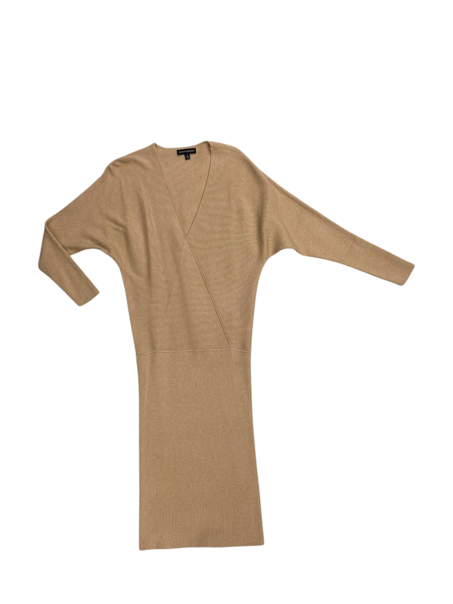 Dress Sweater By Banana Republic In Tan, Size: S