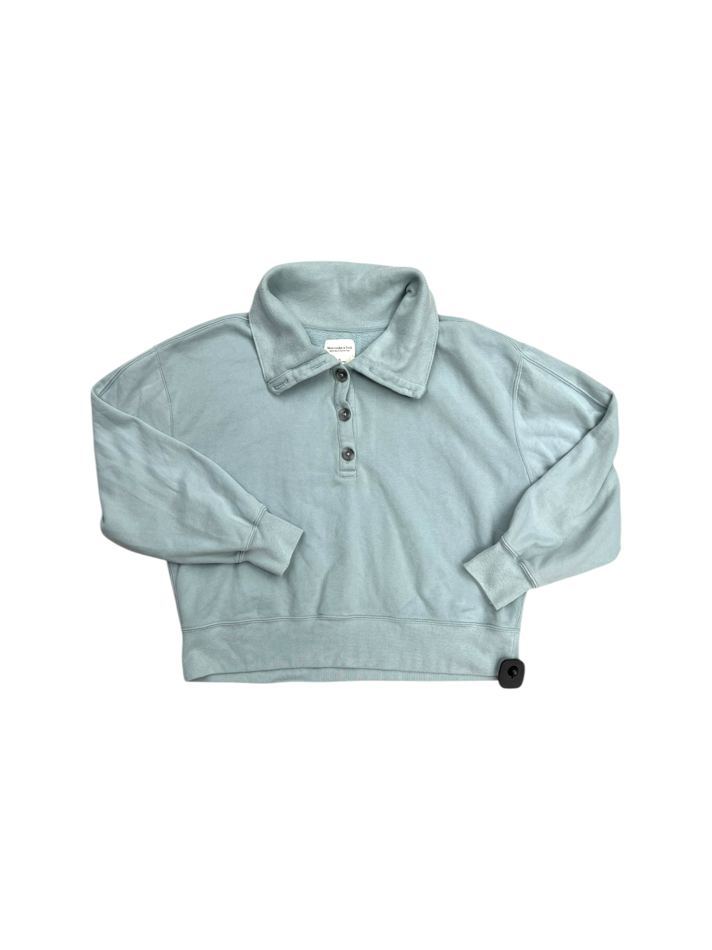 Sweater By Abercrombie And Fitch In Aqua, Size: Xl