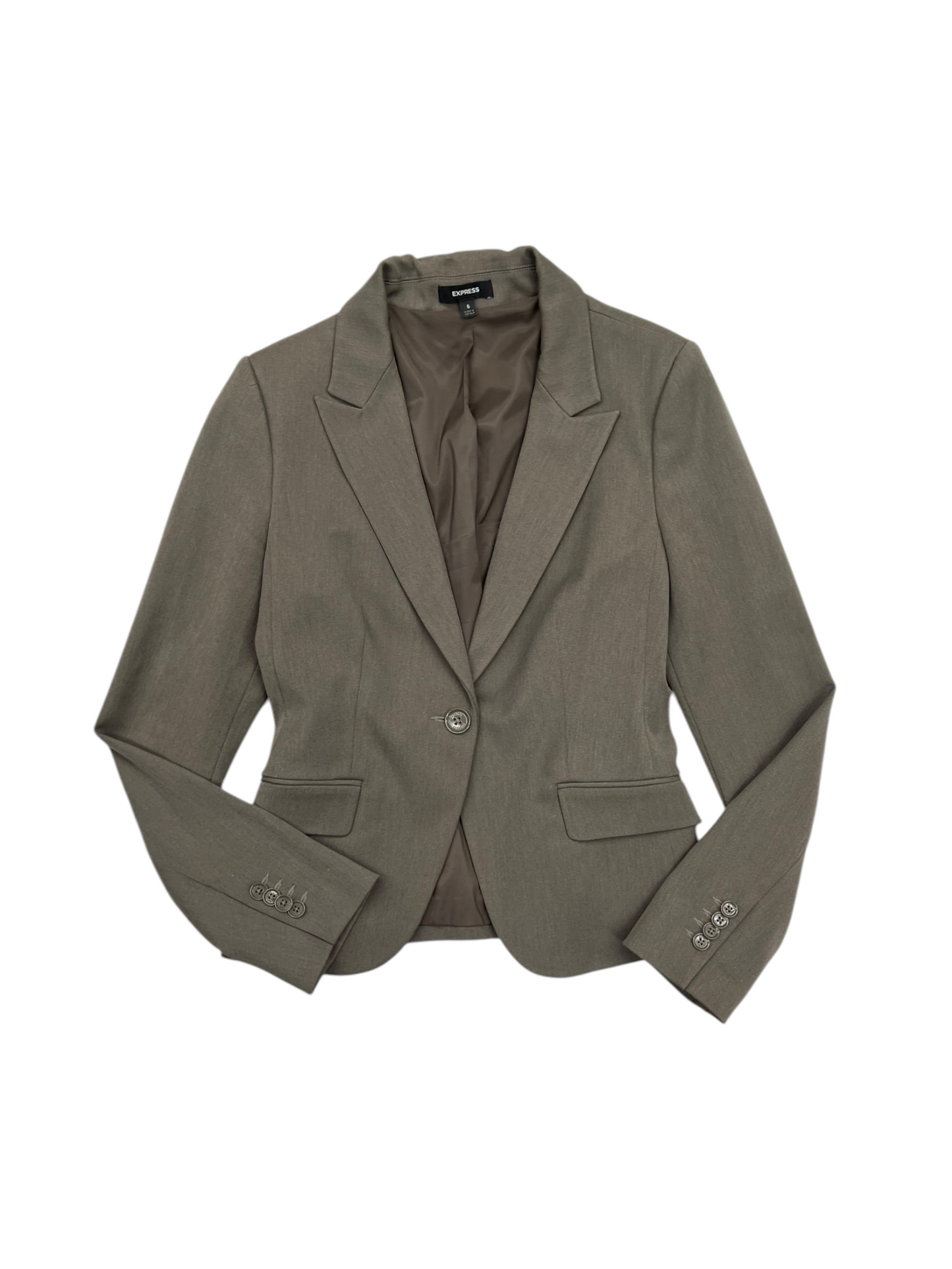 Blazer By Express In Green, Size: 6