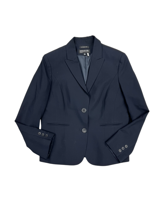 Blazer By Jones New York In Navy, Size: 14p