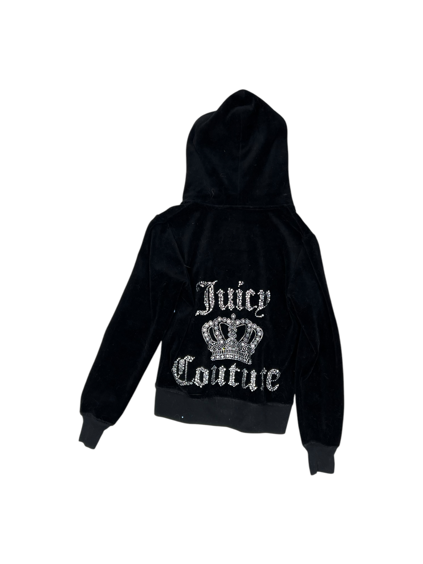 Athletic Jacket By Juicy Couture In Black, Size: M