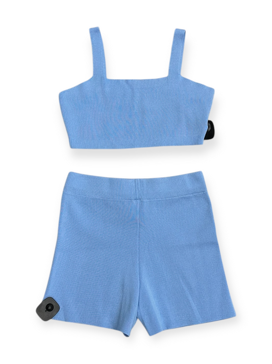 Shorts Set By Clothes Mentor In Blue, Size: S