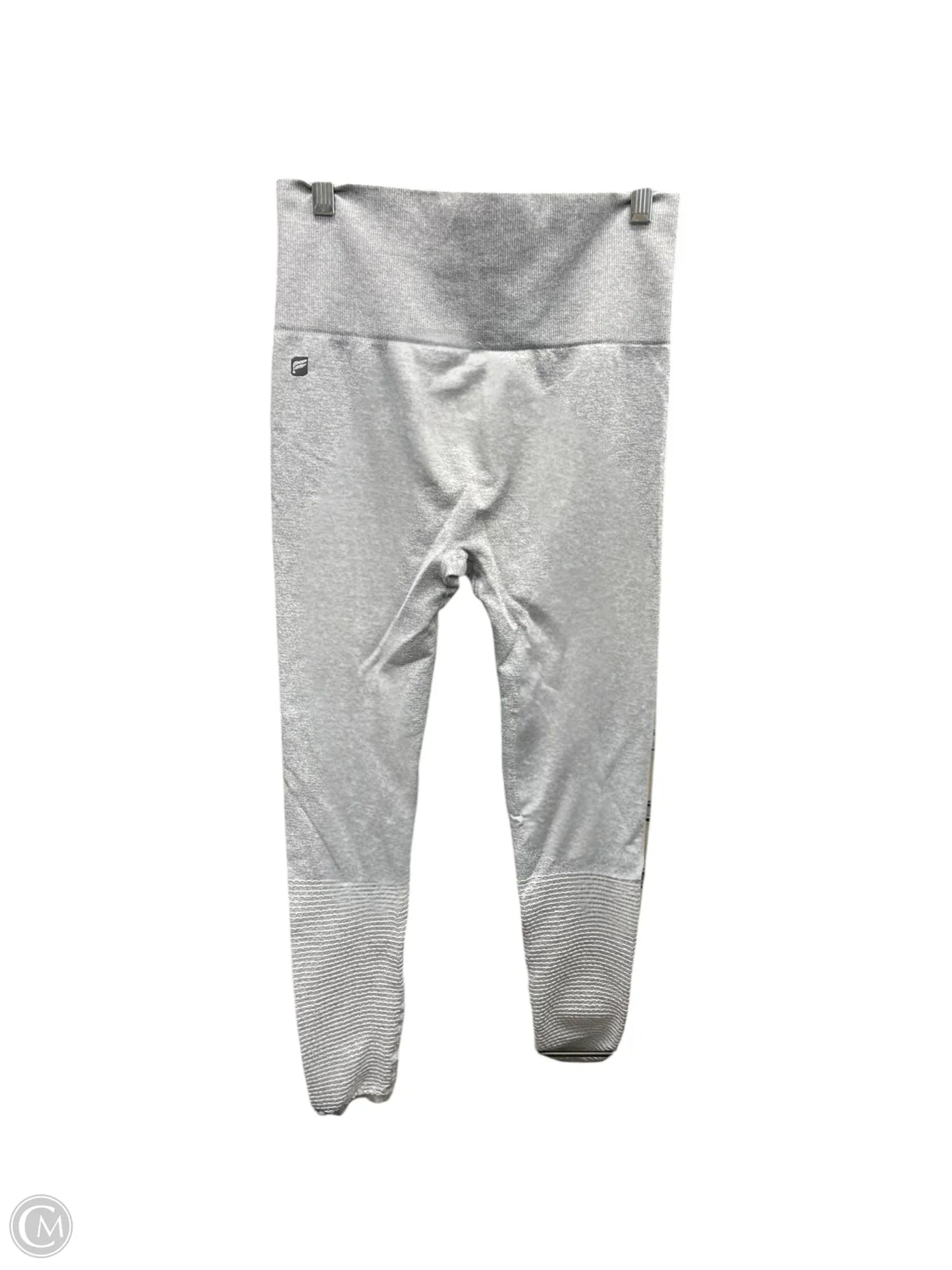 Athletic Leggings By Fabletics In Grey, Size: M