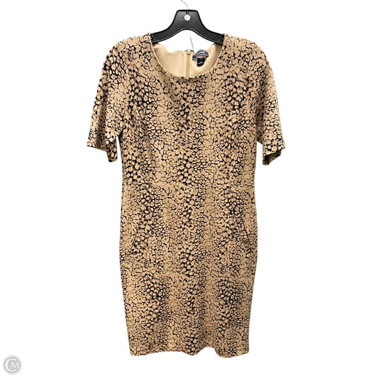 Dress Work By Lands End In Animal Print, Size: 10