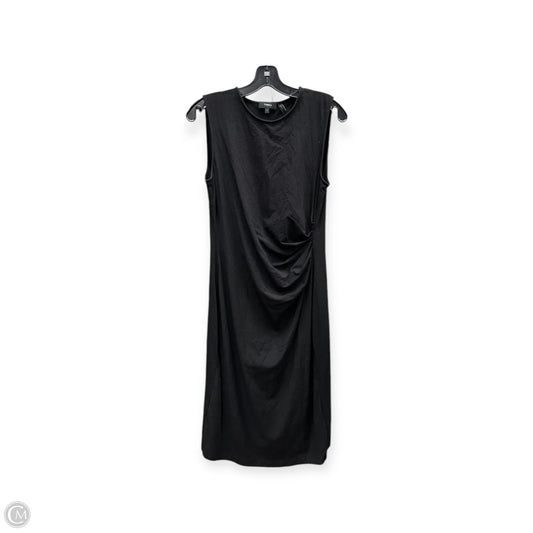 Dress Casual Midi By Theory In Black, Size: L