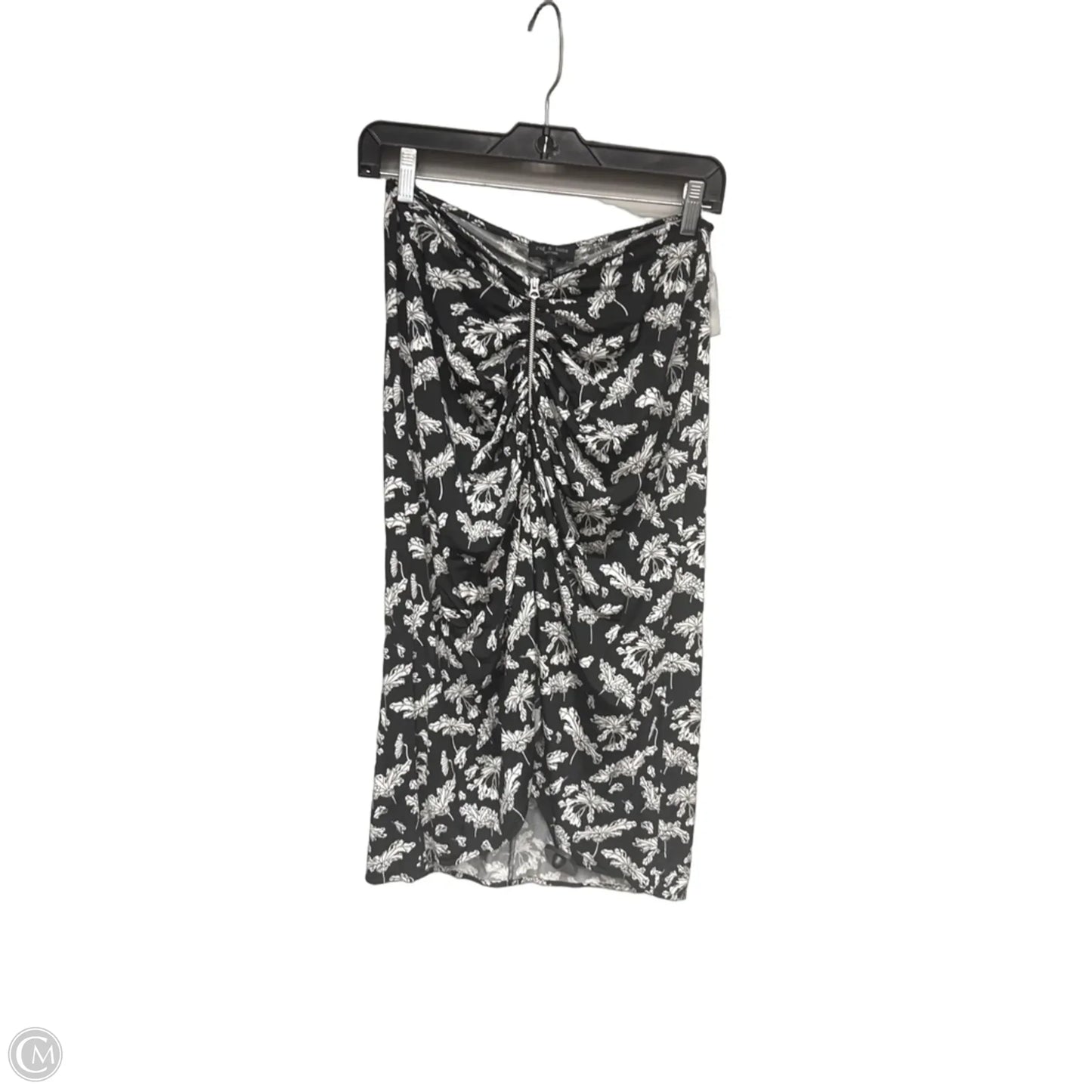Skirt Maxi By Rag And Bone In Black & White, Size: L