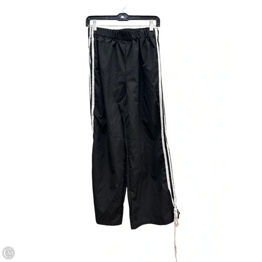 Athletic Pants By Shein In Black & White, Size: L