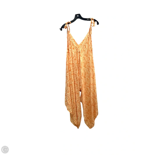 Romper By Clothes Mentor In Orange, Size: Osfm