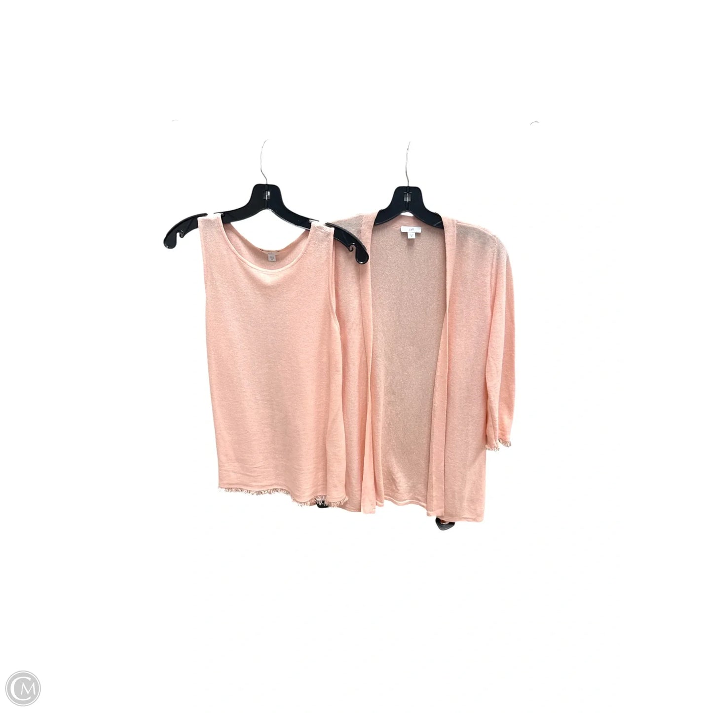 Sweater 2pc By J. Jill In Pink, Size: Xs