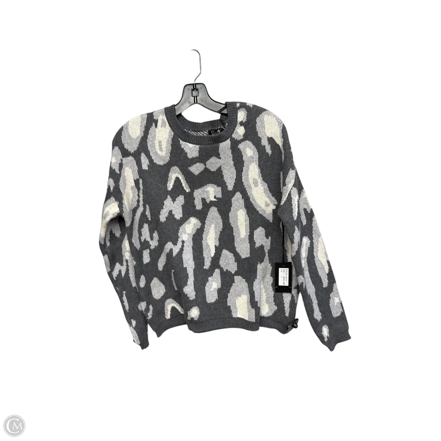 Sweater By Cmc In Grey & White, Size: S