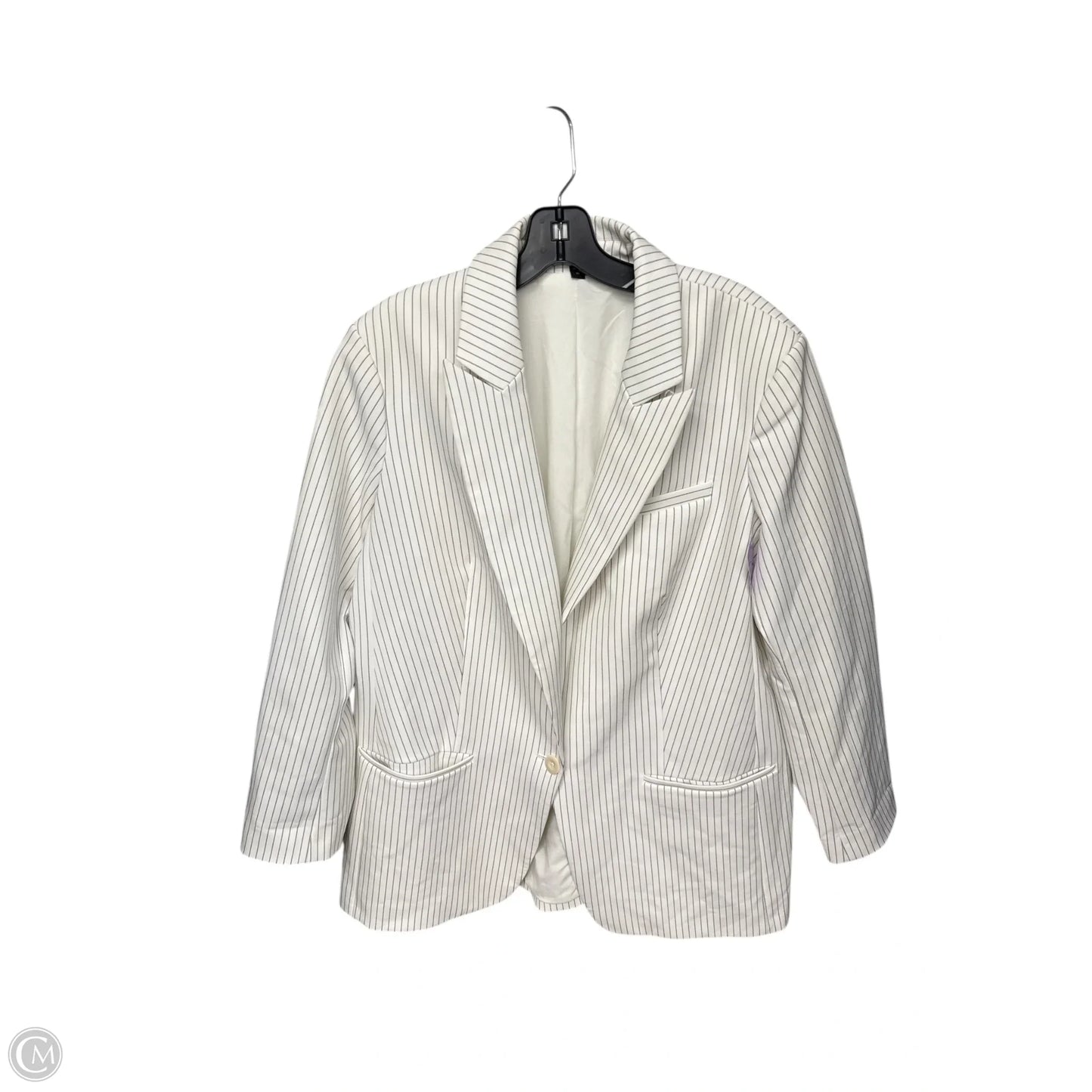 Blazer By Express In Striped Pattern, Size: Xl