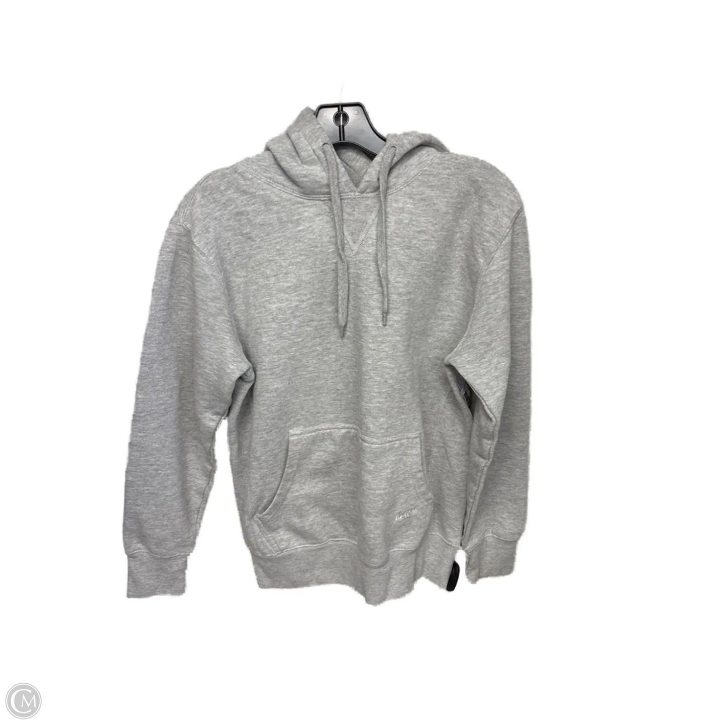 Sweatshirt Hoodie By Clothes Mentor In Grey, Size: Xs