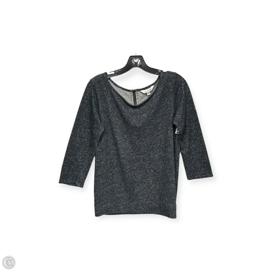 Top Long Sleeve By Charming Charlie In Grey, Size: S