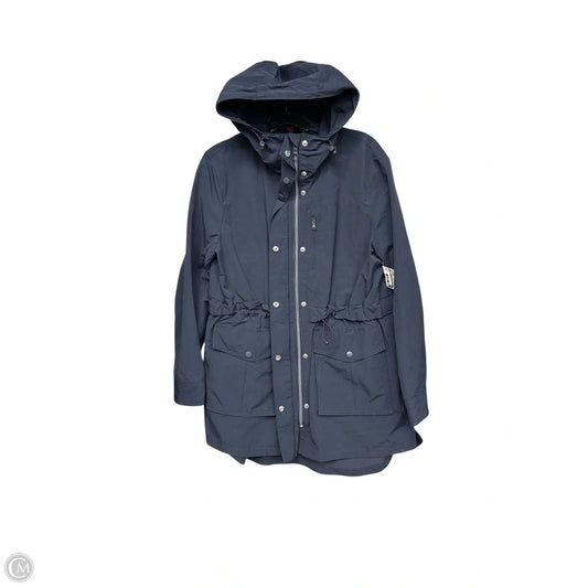 Jacket Windbreaker By J. Crew In Navy, Size: S