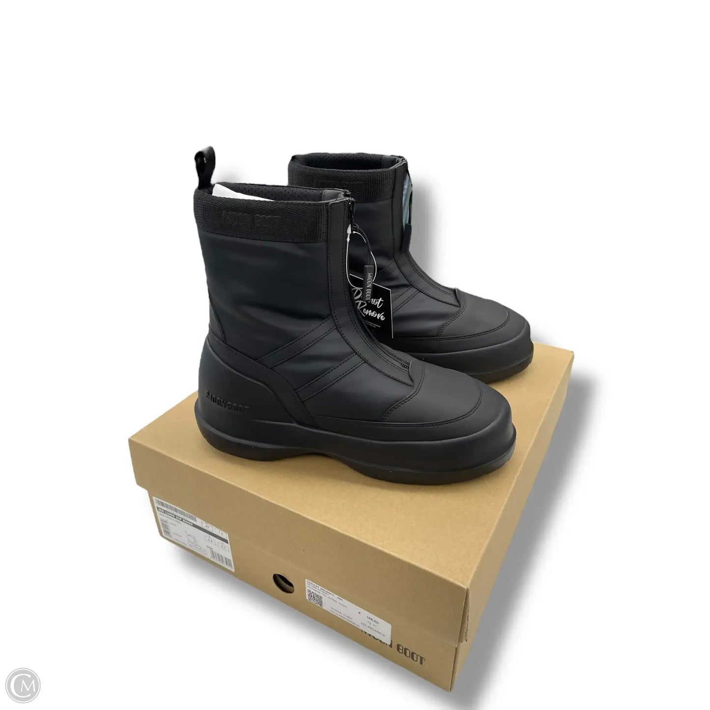 Boots Snow By Moon Boots In Black, Size: 8.5
