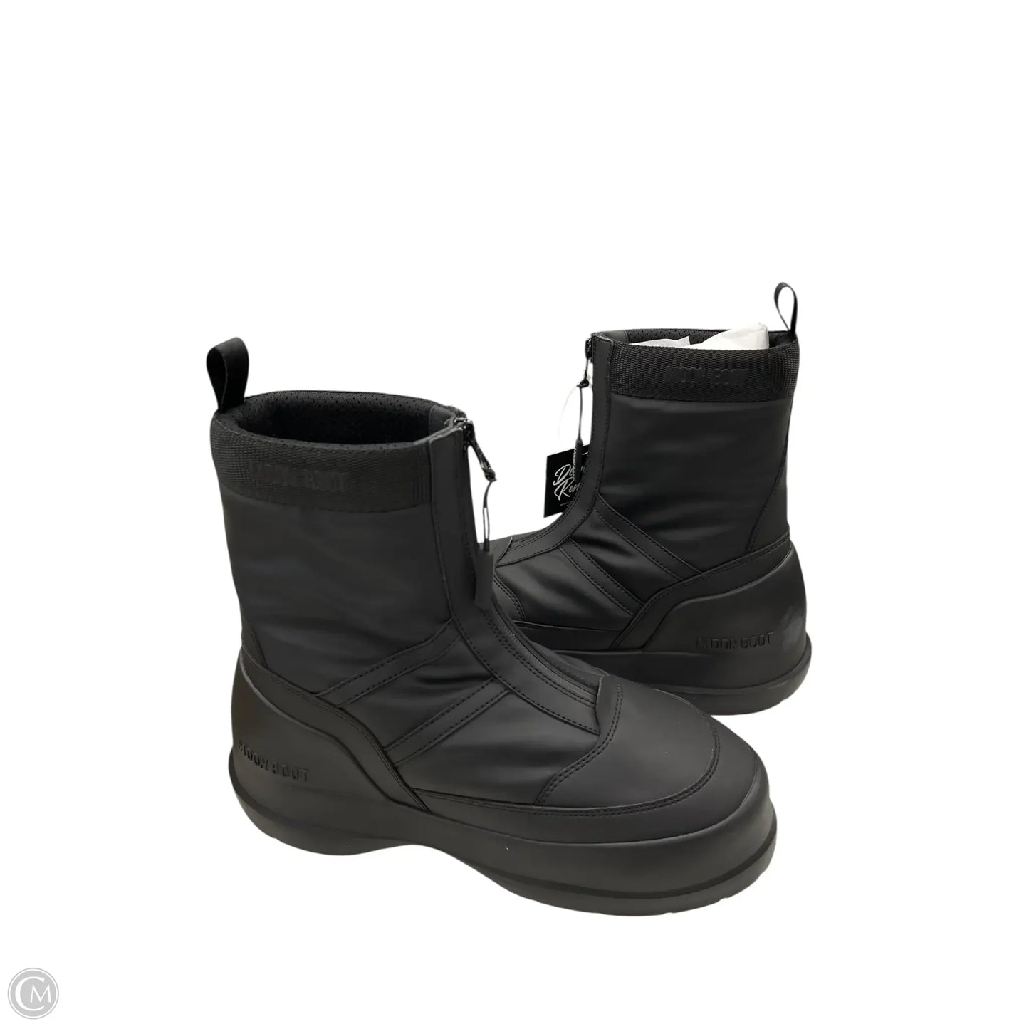 Boots Snow By Moon Boots In Black, Size: 8.5