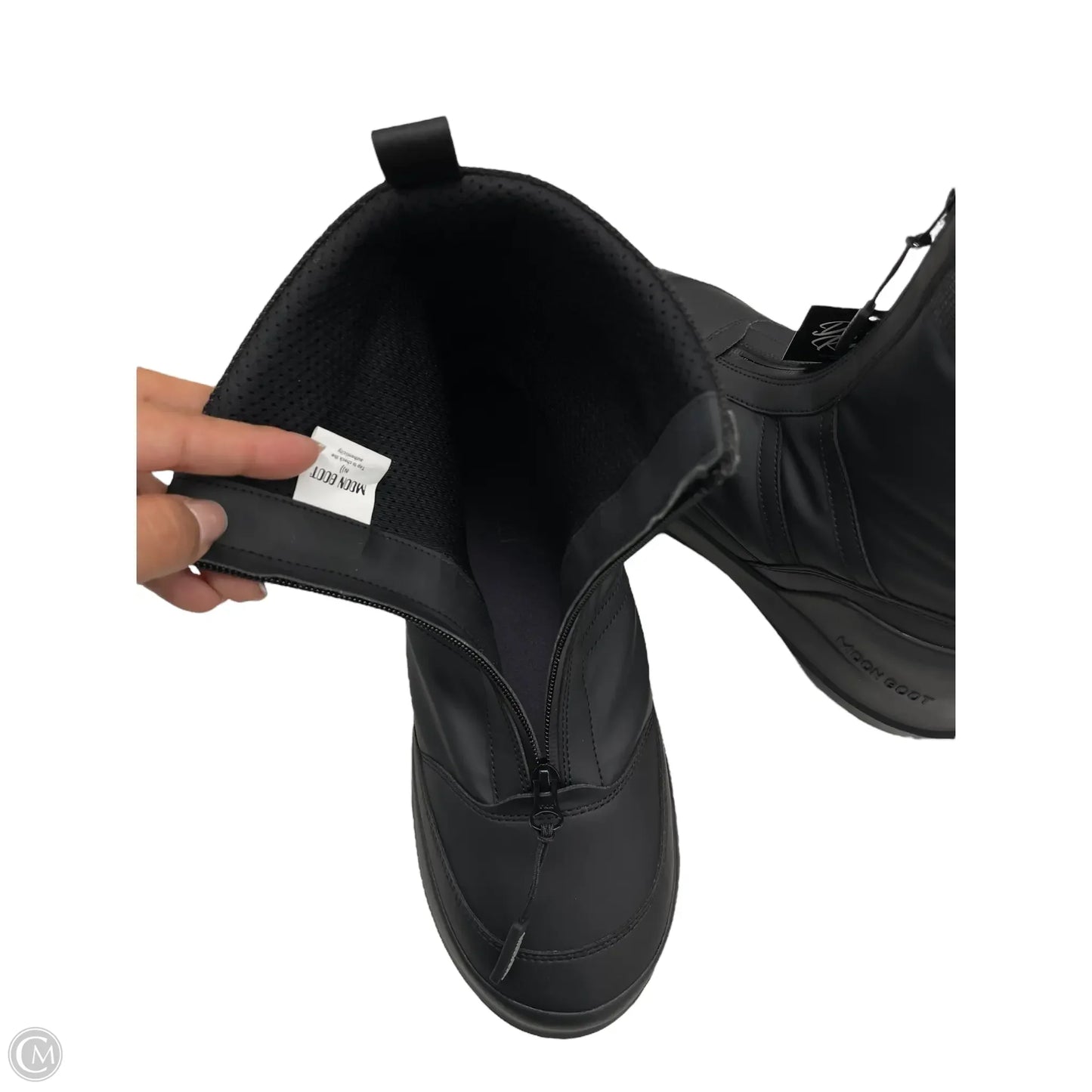 Boots Snow By Moon Boots In Black, Size: 8.5