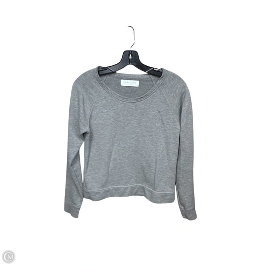 Sweatshirt Crewneck By Everlane In Grey, Size: Xs