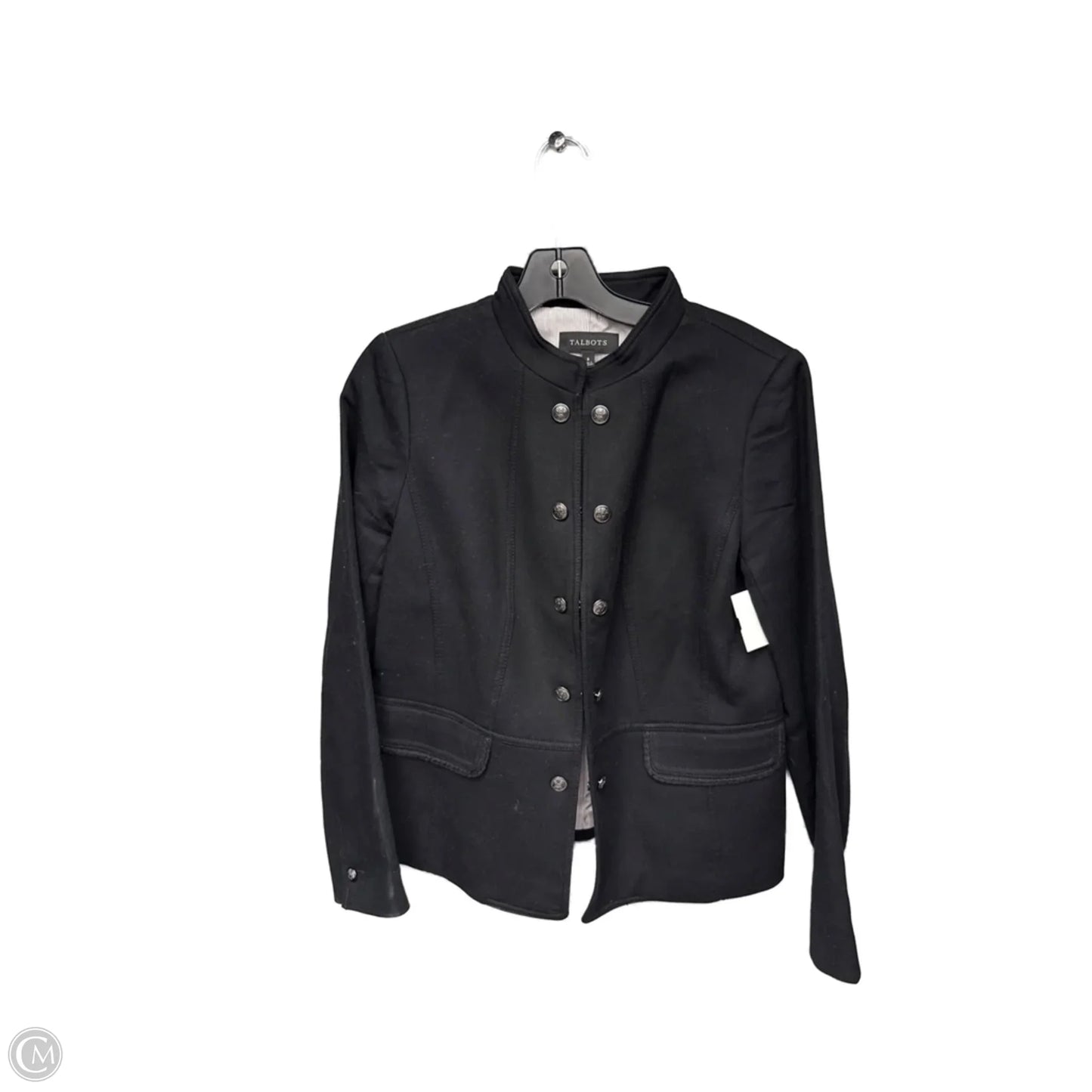 Coat Other By Talbots In Black, Size: 8